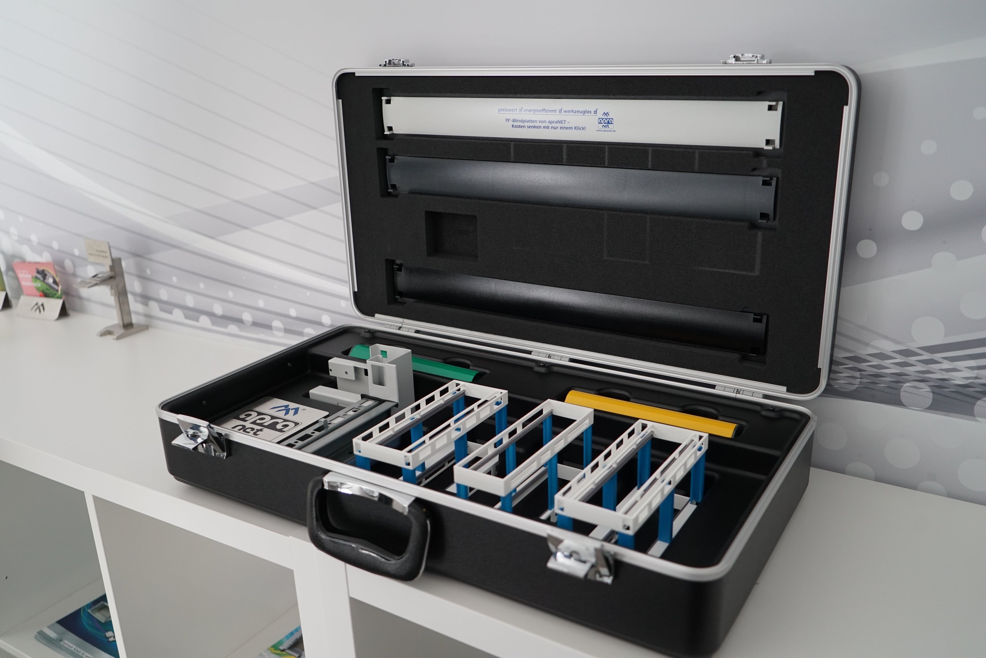 apra-plast Musterkoffer für Messen oder Kundenbesuche 