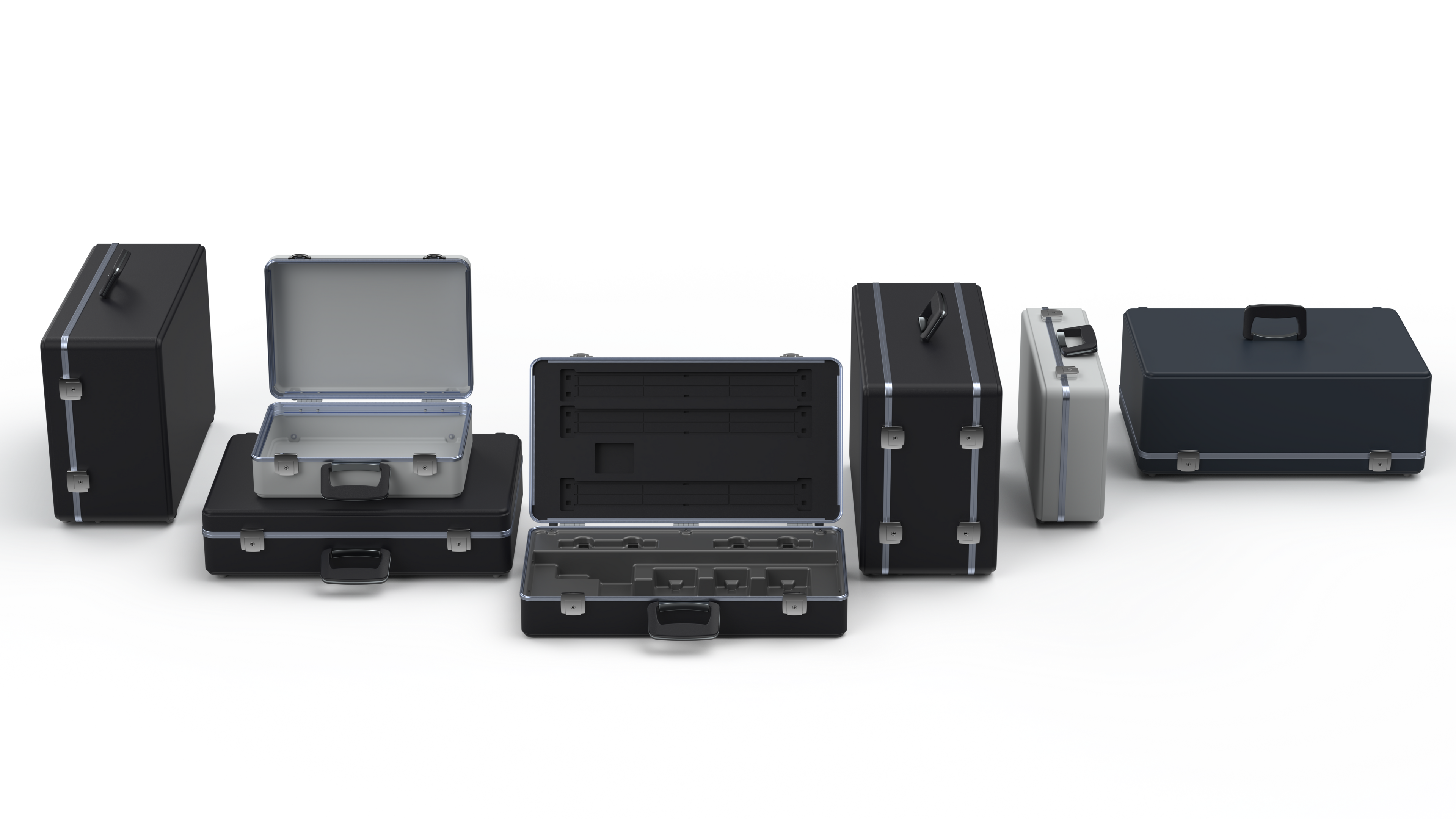 Ob empfindliche Elektronik, Produktmuster oder Werkzeuge. Wir entwickeln und fertigen Technikkoffer, die exakt zu Ihrem Anwendungsfall passen.